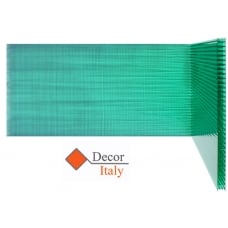 Lastra Policarbonato Alveolare EXOLON 3000x1050x10mm 4 pareti Verde